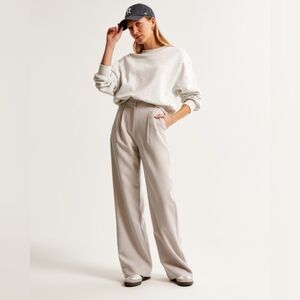 Abercrombie & Fitch Sloane Tailored Wide Leg Pant